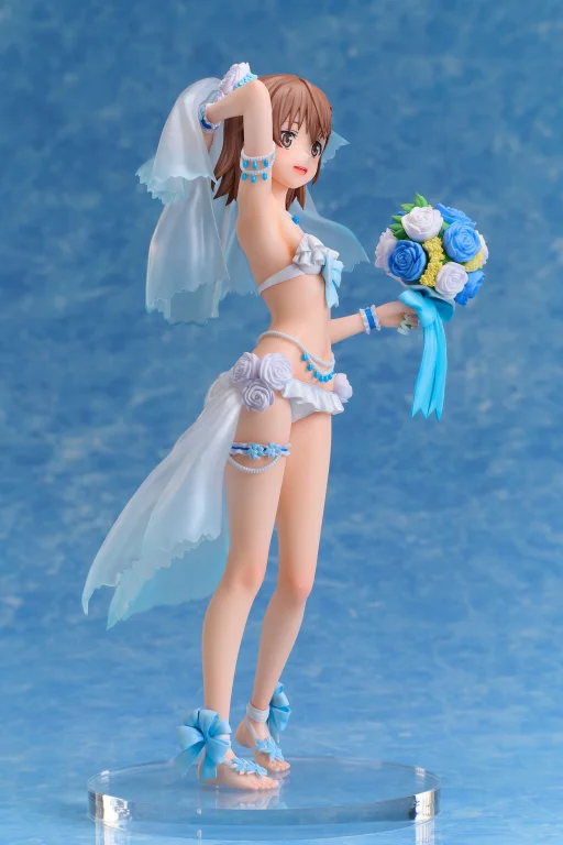 A Certain Scientific Railgun - Scale Figure - Mikoto Misaka (Wedding Swimsuit Ver.)