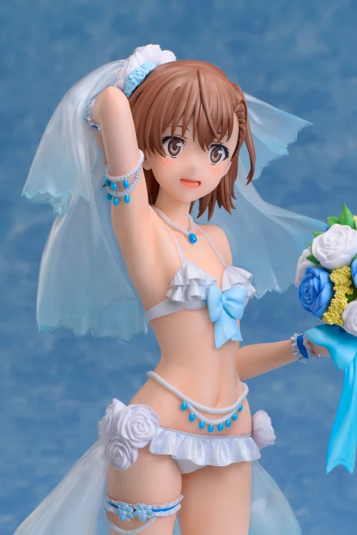 A Certain Scientific Railgun - Scale Figure - Mikoto Misaka (Wedding Swimsuit Ver.)