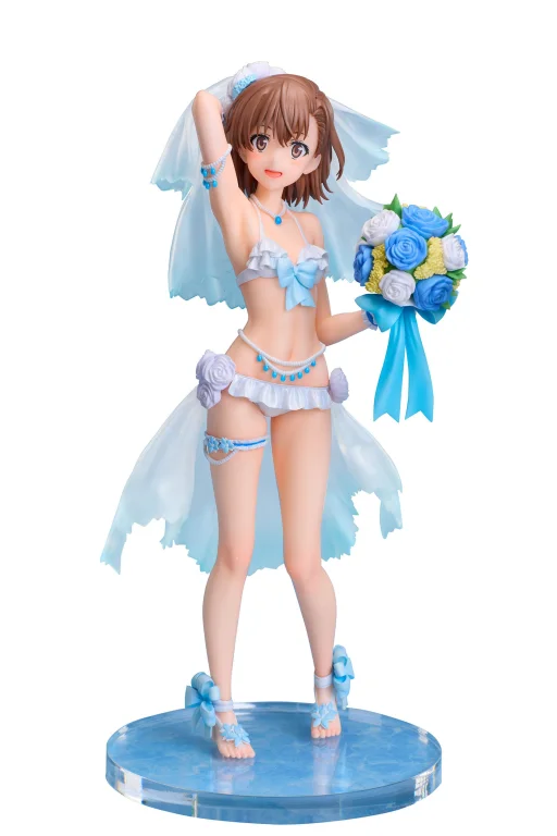 A Certain Scientific Railgun - Scale Figure - Mikoto Misaka (Wedding Swimsuit Ver.)