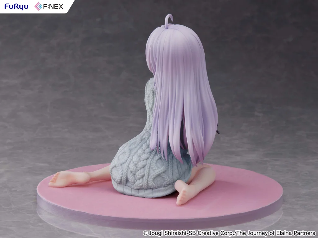 Wandering Witch - Scale Figure - Elaina (knit ver.) (Repaint Blue)
