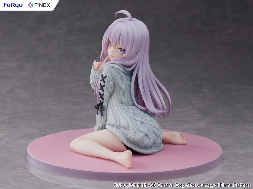 Wandering Witch - Scale Figure - Elaina (knit ver.) (Repaint Blue)