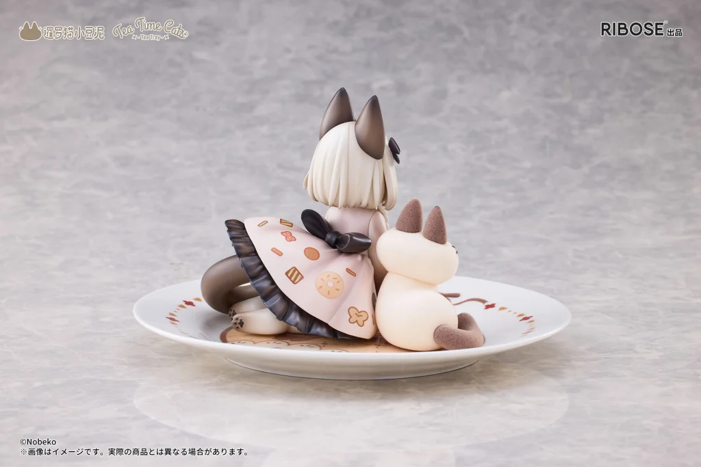 Decorated Life Collection Series - Tea Time Cats - Siamese Cat & Azuki-san (Friendship Collaboration Exclusive Set)