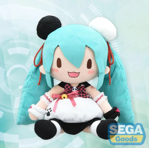 Produktbild zu Character Vocal Series - Pl&uuml;sch - Miku Hatsune (Panda Bun) (LL)