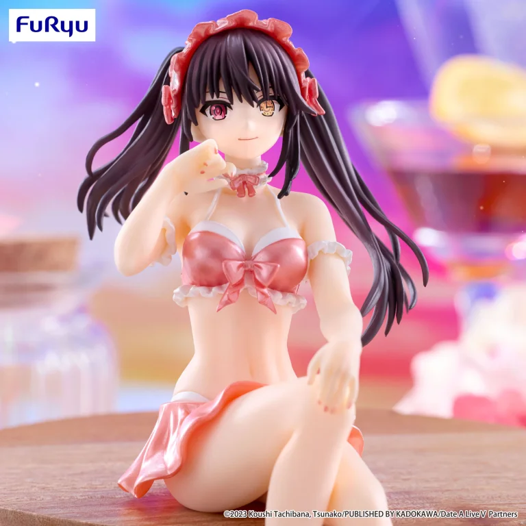 Date A Live - Noodle Stopper Figure - Kurumi Tokisaki (Swimsuit Pastel Red Color Ver.)
