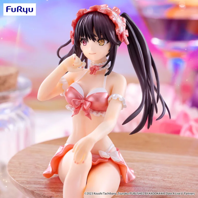 Date A Live - Noodle Stopper Figure - Kurumi Tokisaki (Swimsuit Pastel Red Color Ver.)