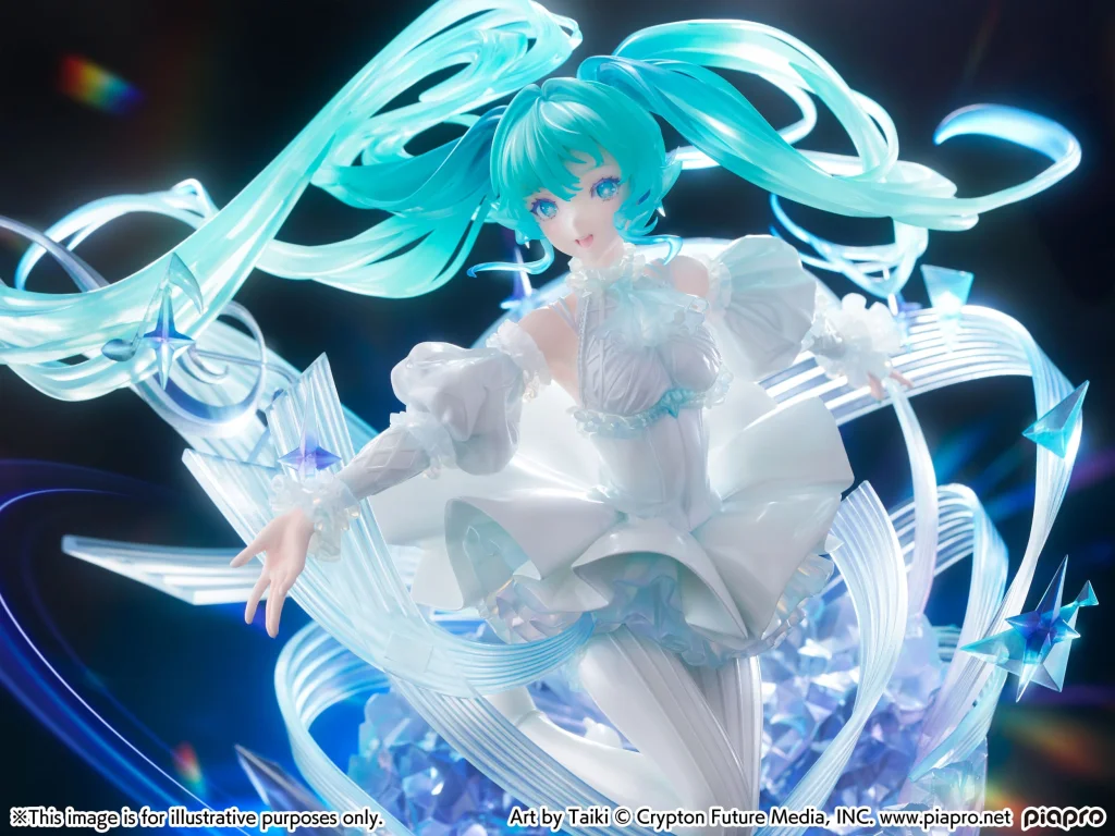 Character Vocal Series - SHIBUYA SCRAMBLE FIGURE - Miku Hatsune (Crystal Dress Ver.)