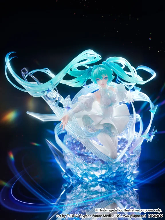 Character Vocal Series - SHIBUYA SCRAMBLE FIGURE - Miku Hatsune (Crystal Dress Ver.)