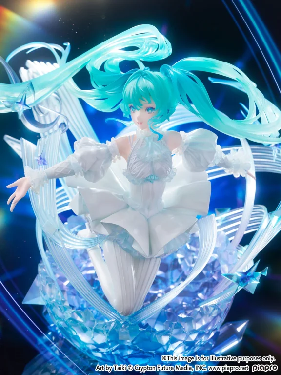 Character Vocal Series - SHIBUYA SCRAMBLE FIGURE - Miku Hatsune (Crystal Dress Ver.)