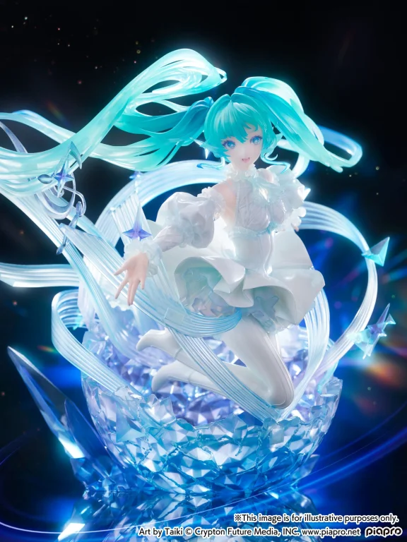 Character Vocal Series - SHIBUYA SCRAMBLE FIGURE - Miku Hatsune (Crystal Dress Ver.)