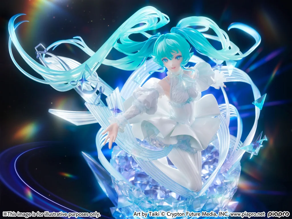 Character Vocal Series - SHIBUYA SCRAMBLE FIGURE - Miku Hatsune (Crystal Dress Ver.)