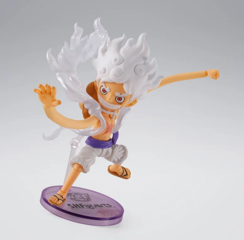 One Piece - World Collectable Figure &times; S.H.Figuarts - Monkey D. Ruffy (Gear 5)