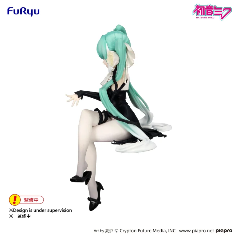 Character Vocal Series - Noodle Stopper Figure - Miku Hatsune (Flower Fairy White Rose)