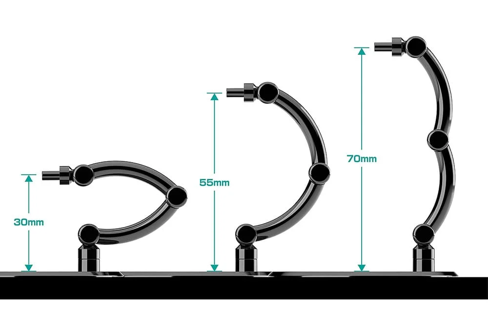 The Simple Stand - Nendoroid Zubeh&ouml;r - mini Black (3er Pack)