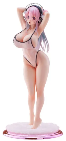 Produktbild zu Super Sonico - Scale Figure - Super Sonico (White swimwear style)