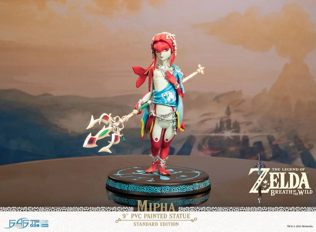 The Legend of Zelda: Breath of the Wild - First 4 Figures - Mipha
