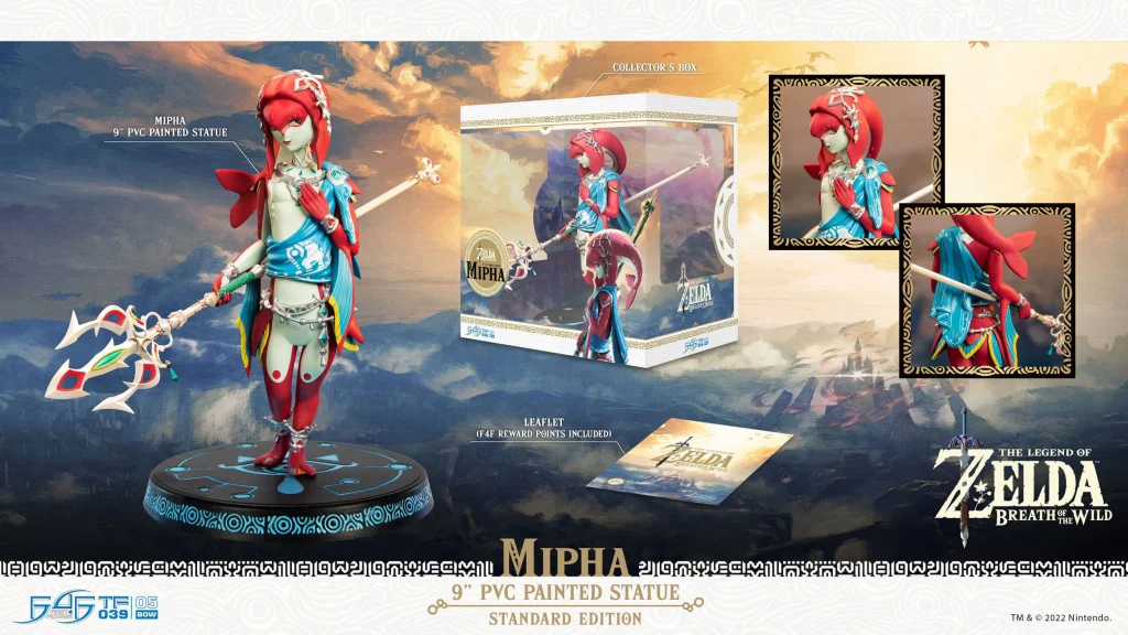 The Legend of Zelda: Breath of the Wild - First 4 Figures - Mipha