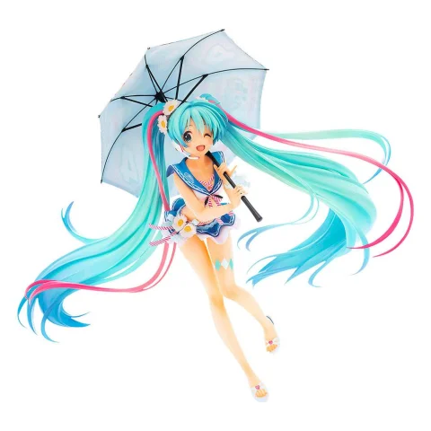 Produktbild zu Character Vocal Series - Scale Figure - Miku Hatsune (Racing Miku 2019: Thailand Ver.) [AQ]