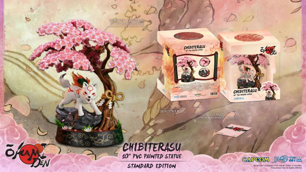 Okamiden - First 4 Figures - Chibiterasu