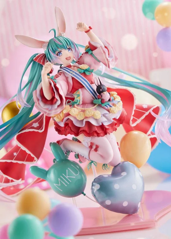 Character Vocal Series - Scale Figure - Miku Hatsune (Birthday 2021 Pretty Rabbit Ver.)