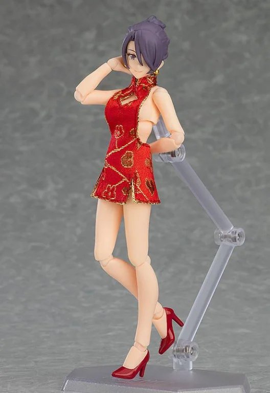 Original Character - figma - Mika (Mini Skirt Chinese Dress Outfit)
