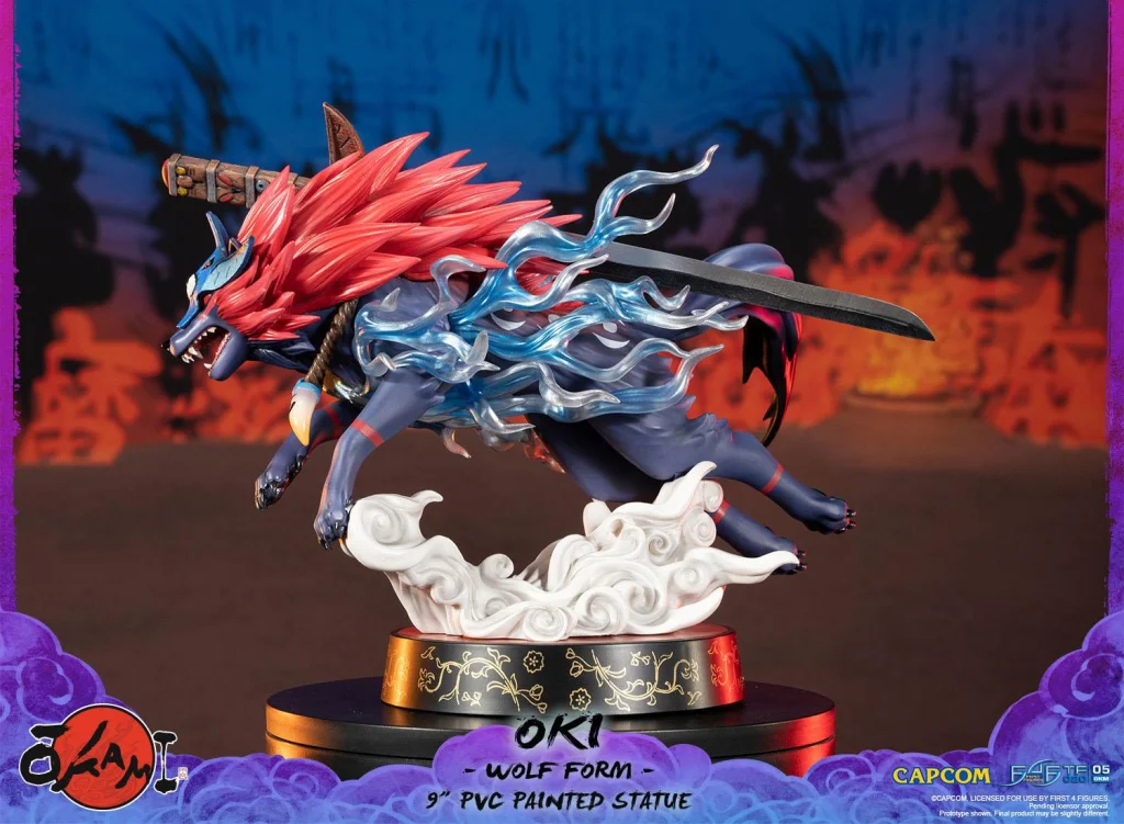 Okami - Non-Scale Figure - Oki (Wolf Form)