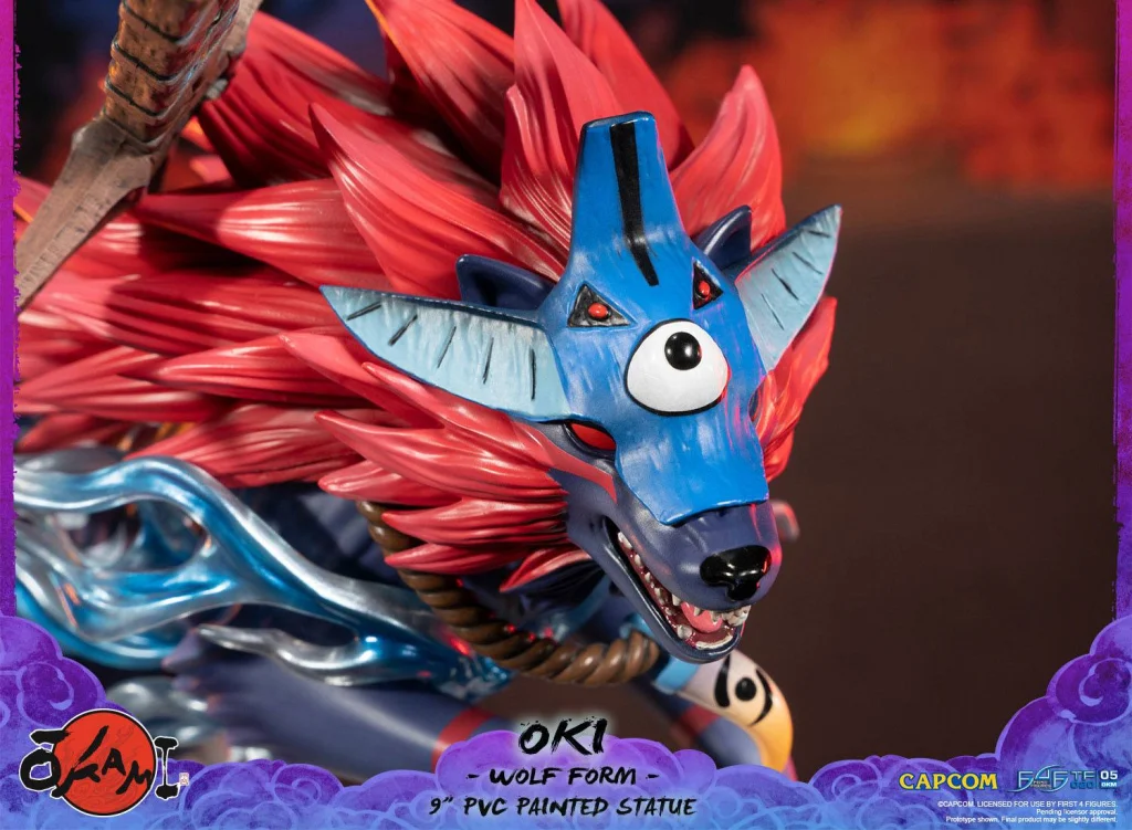 Okami - Non-Scale Figure - Oki (Wolf Form)