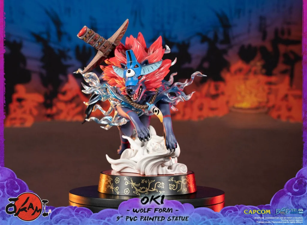 Okami - Non-Scale Figure - Oki (Wolf Form)