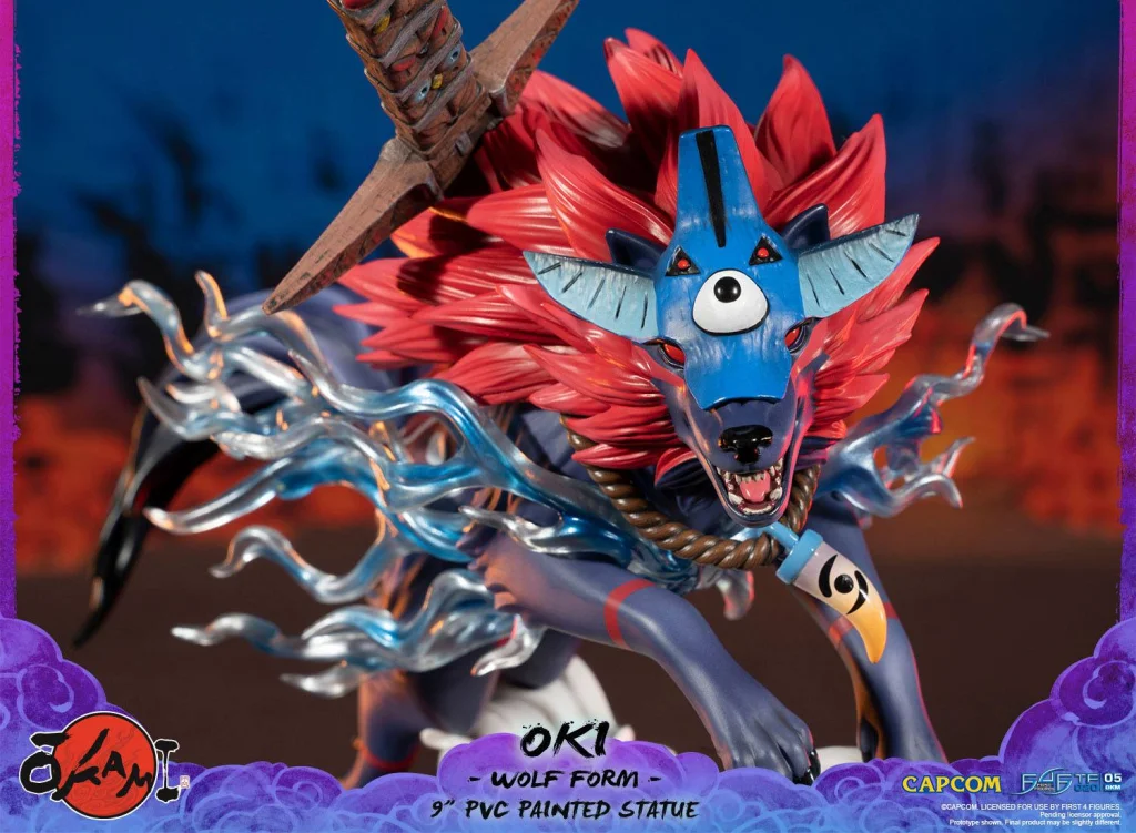 Okami - Non-Scale Figure - Oki (Wolf Form)