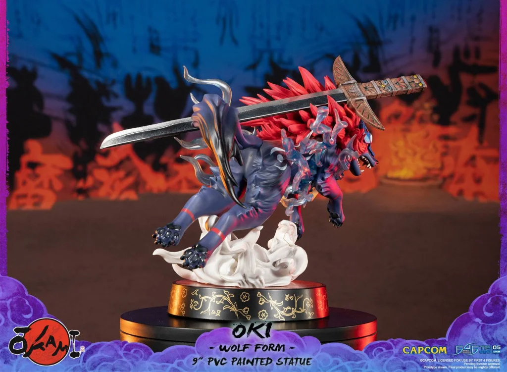 Okami - Non-Scale Figure - Oki (Wolf Form)