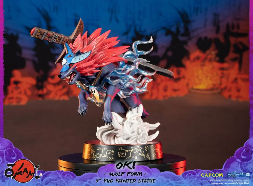 Okami - Non-Scale Figure - Oki (Wolf Form)
