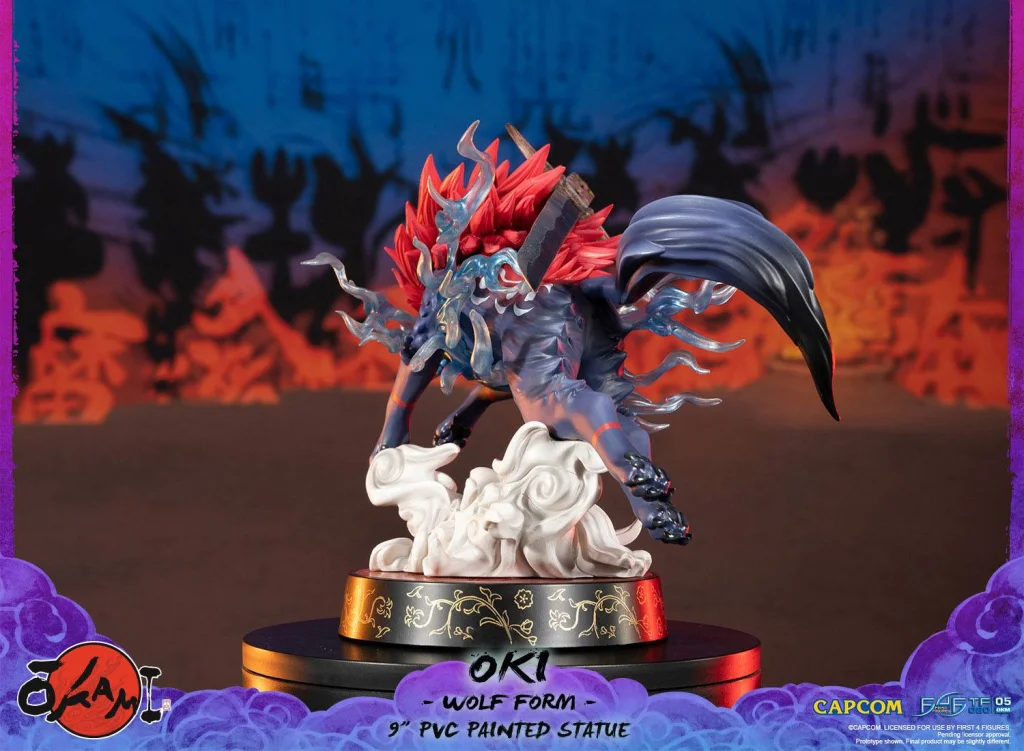 Okami - Non-Scale Figure - Oki (Wolf Form)