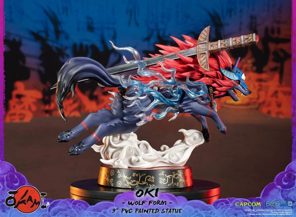 Okami - Non-Scale Figure - Oki (Wolf Form)