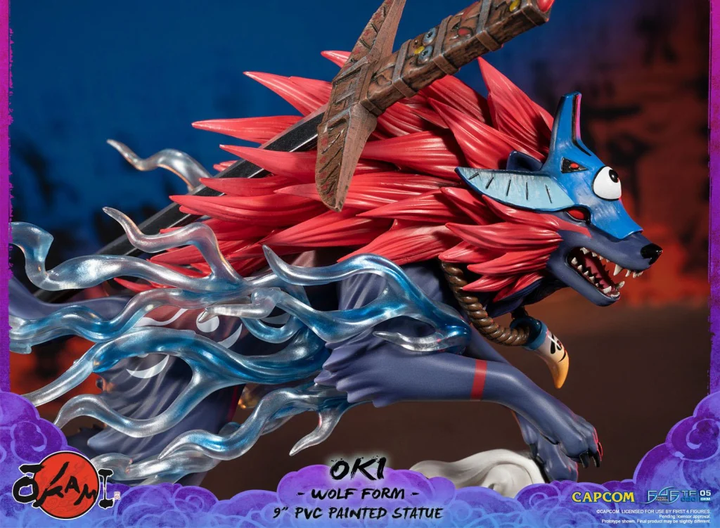 Okami - Non-Scale Figure - Oki (Wolf Form)