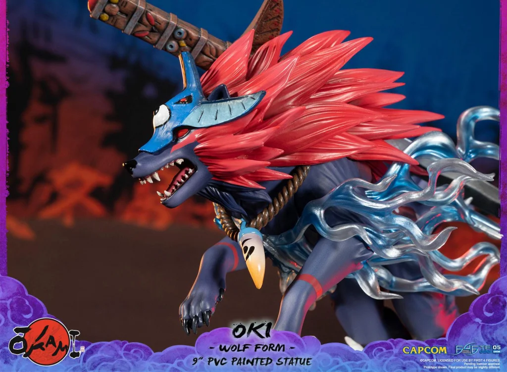 Okami - Non-Scale Figure - Oki (Wolf Form)