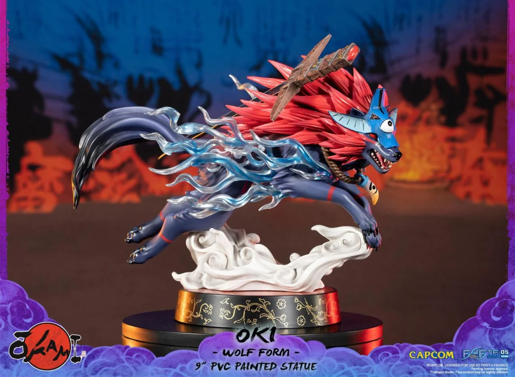 Okami - Non-Scale Figure - Oki (Wolf Form)