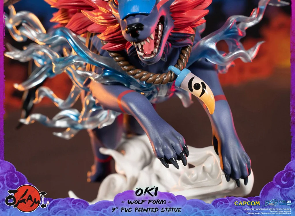 Okami - Non-Scale Figure - Oki (Wolf Form)