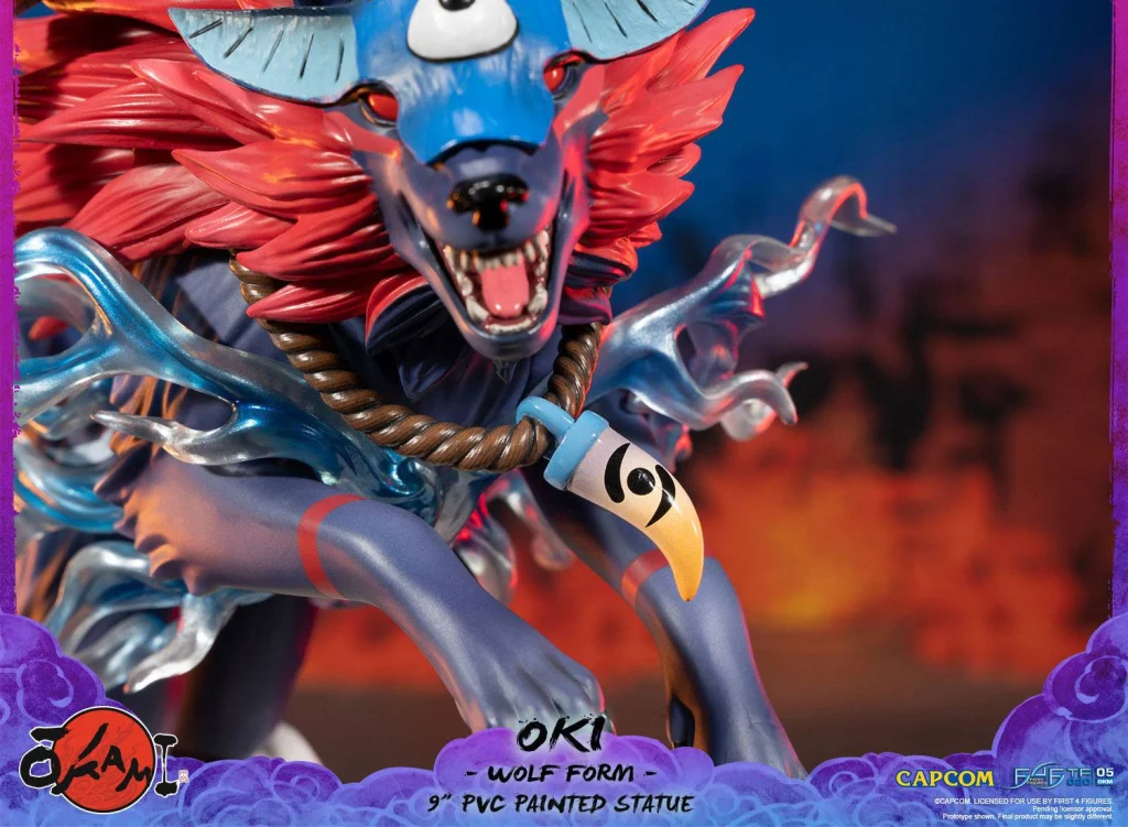 Okami - Non-Scale Figure - Oki (Wolf Form)