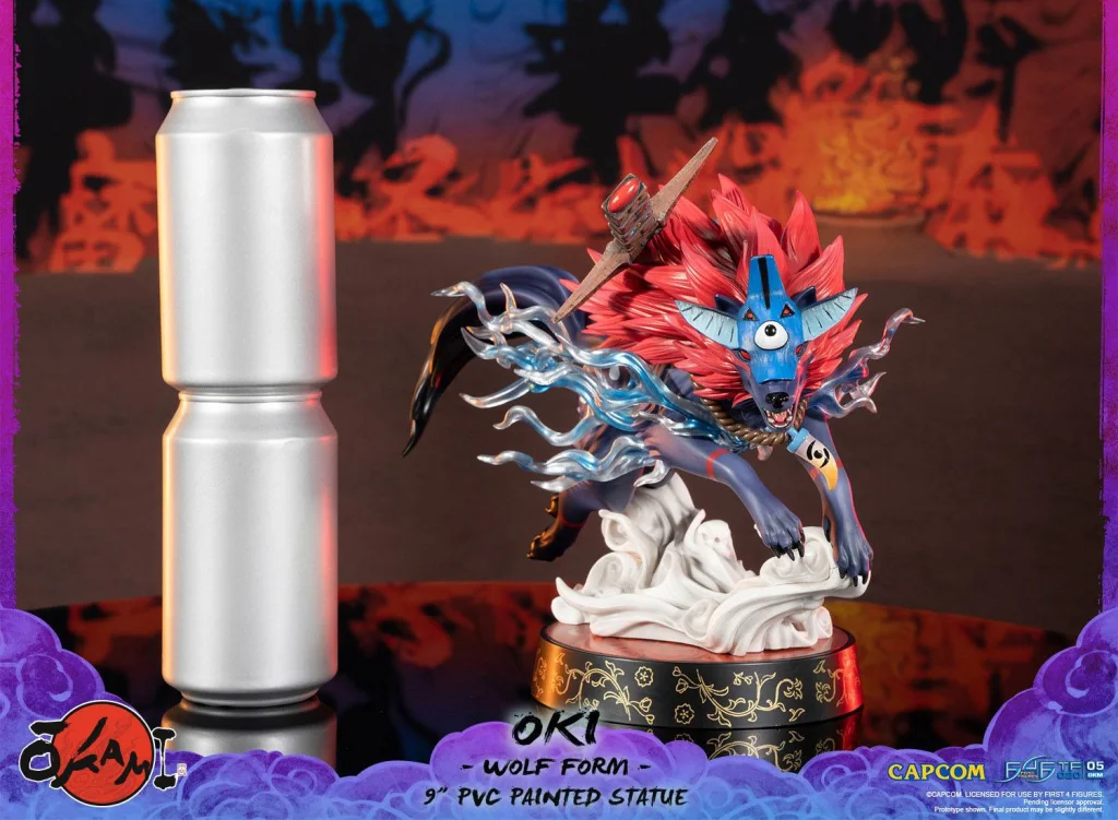 Okami - Non-Scale Figure - Oki (Wolf Form)