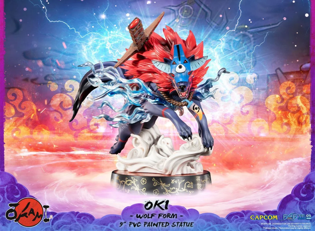 Okami - Non-Scale Figure - Oki (Wolf Form)