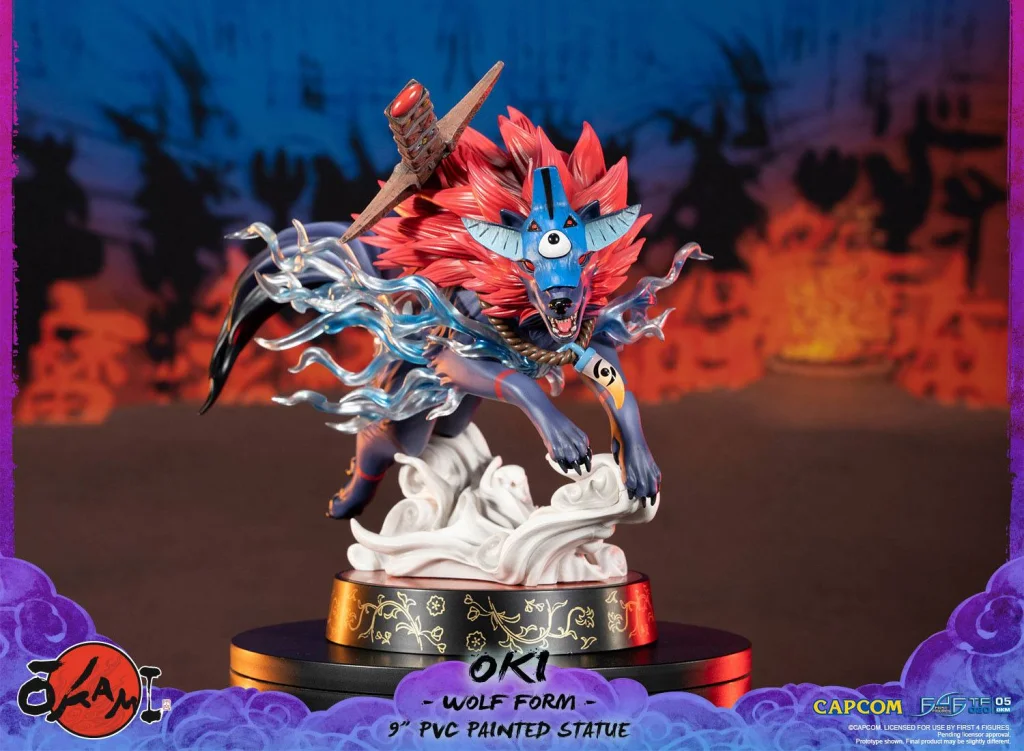 Okami - Non-Scale Figure - Oki (Wolf Form)