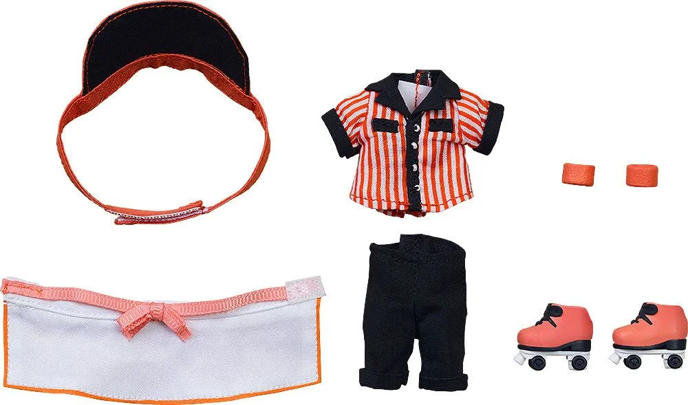 Nendoroid Doll - Zubehör - Outfit Set: Diner - Boy (Orange)