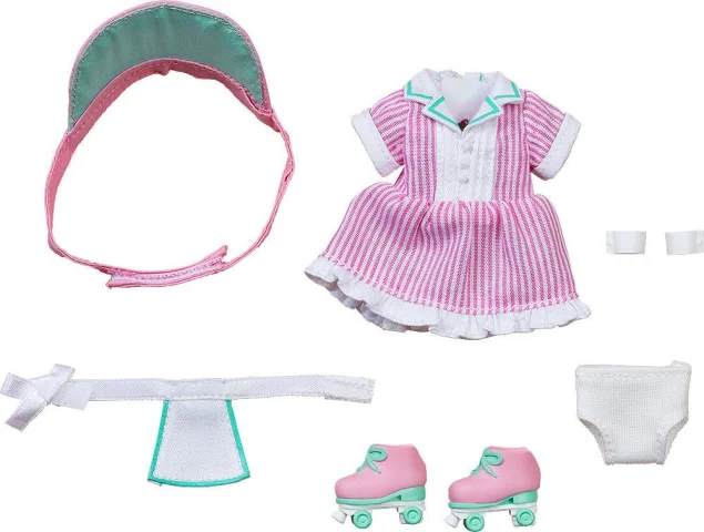 Produktbild zu Nendoroid Doll - Zubehör - Outfit Set: Diner - Girl (Pink)