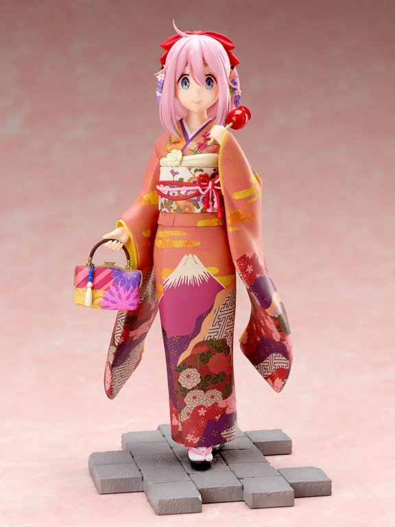Laid-Back Camp - Scale Figure - Nadeshiko Kagamihara (Furisode ver.)