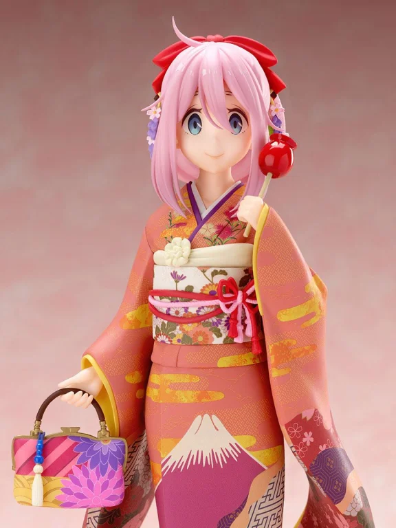 Laid-Back Camp - Scale Figure - Nadeshiko Kagamihara (Furisode ver.)