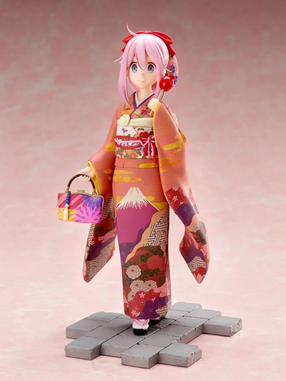 Laid-Back Camp - Scale Figure - Nadeshiko Kagamihara (Furisode ver.)