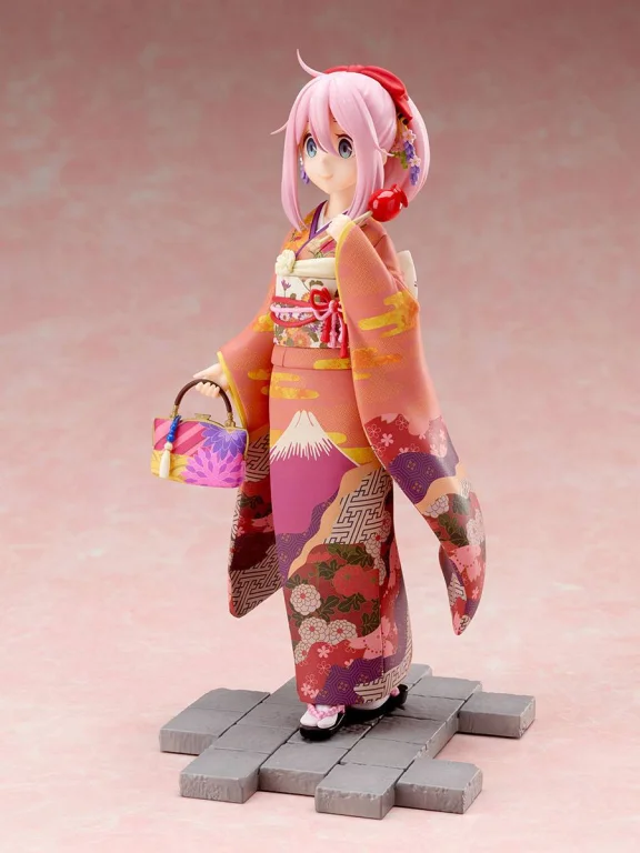 Laid-Back Camp - Scale Figure - Nadeshiko Kagamihara (Furisode ver.)