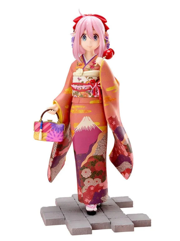 Laid-Back Camp - Scale Figure - Nadeshiko Kagamihara (Furisode ver.)
