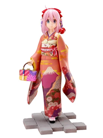 Produktbild zu Laid-Back Camp - Scale Figure - Nadeshiko Kagamihara (Furisode ver.)