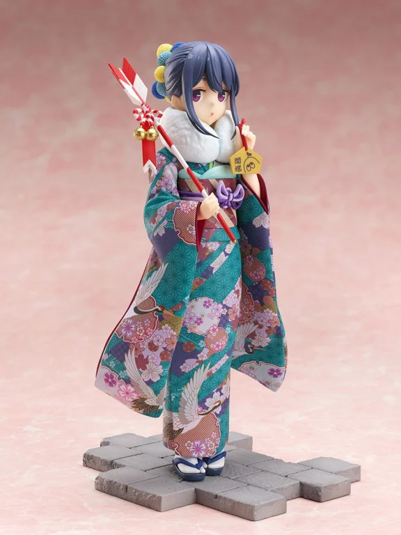 Laid-Back Camp - Scale Figure - Rin Shima (Furisode ver.)
