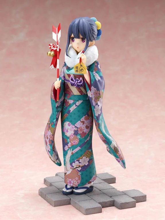 Laid-Back Camp - Scale Figure - Rin Shima (Furisode ver.)